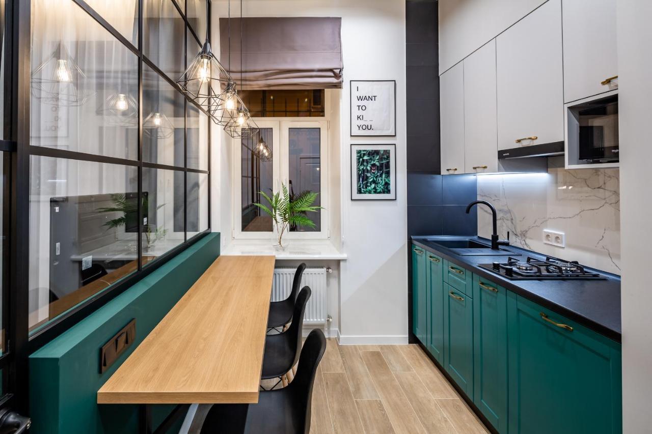 Emerald Lux Apartment. LiveinLemberg Exterior foto